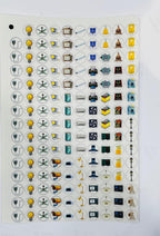 3D Premium Switch Stickers – Set of 149 Decorative Stickers