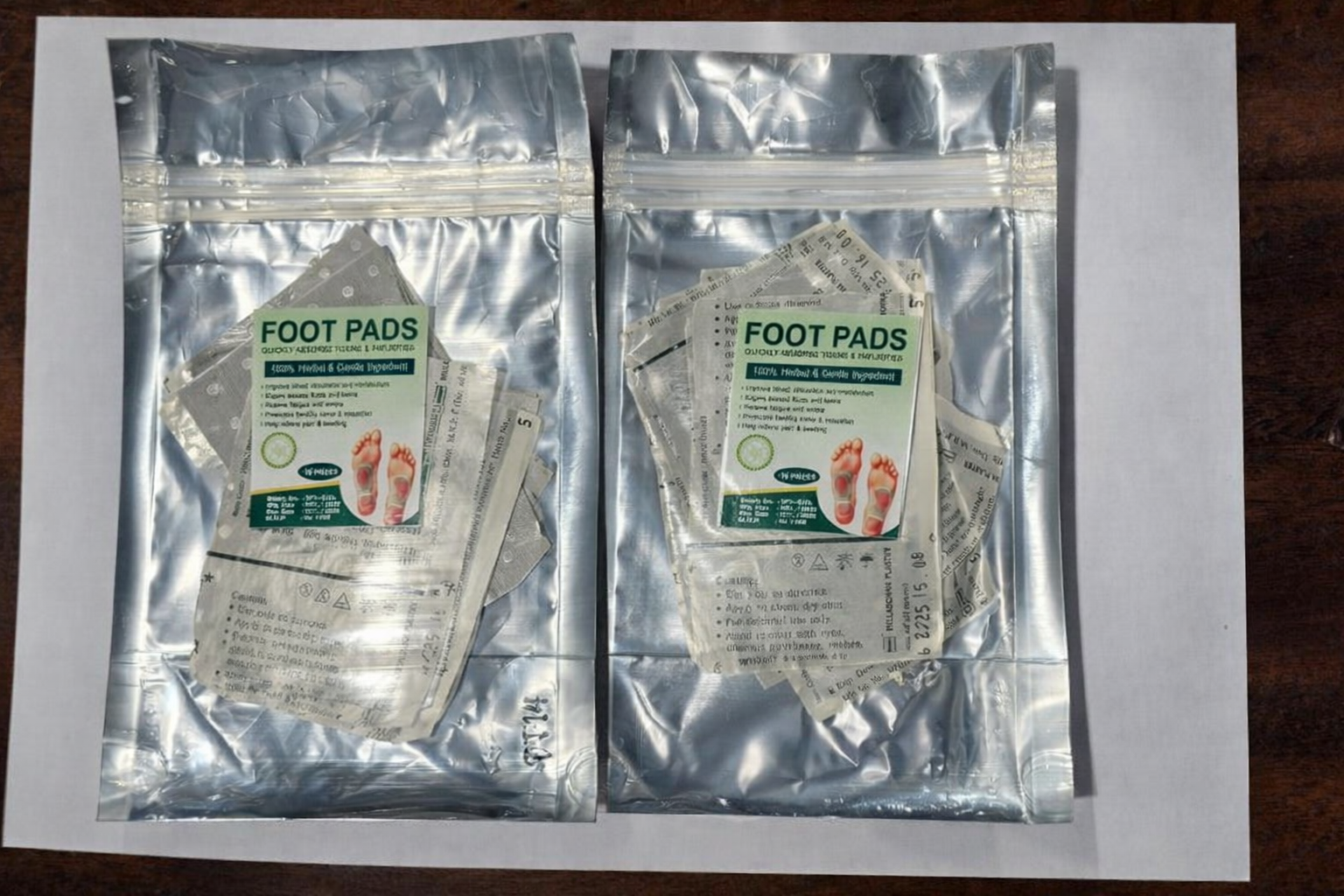 Natural Herbal Foot Pads (Pack of 1) 10 Patches