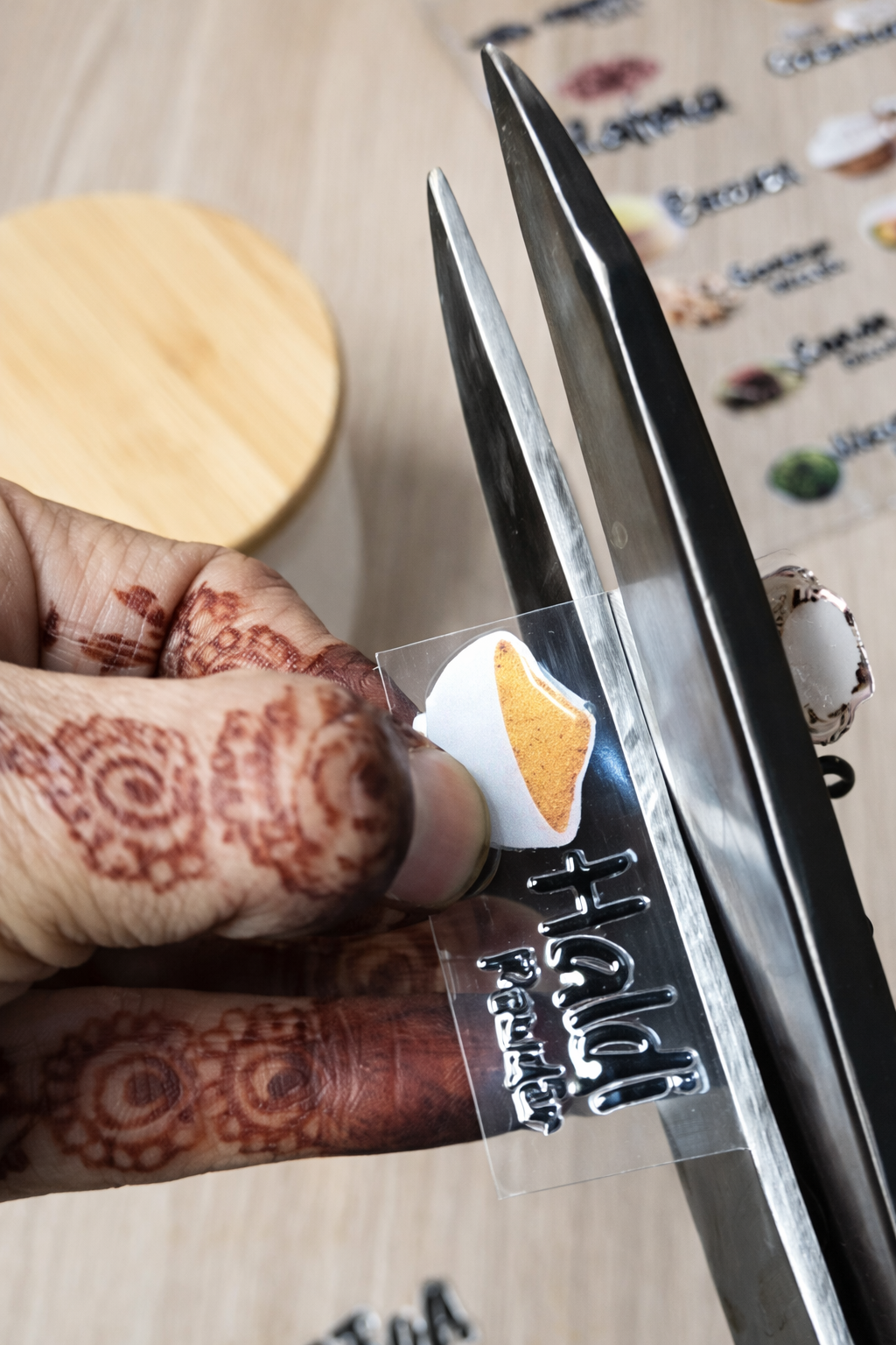 Waterproof Kitchen Spice Jar Label Stickers – Set of 60 Durable Labels