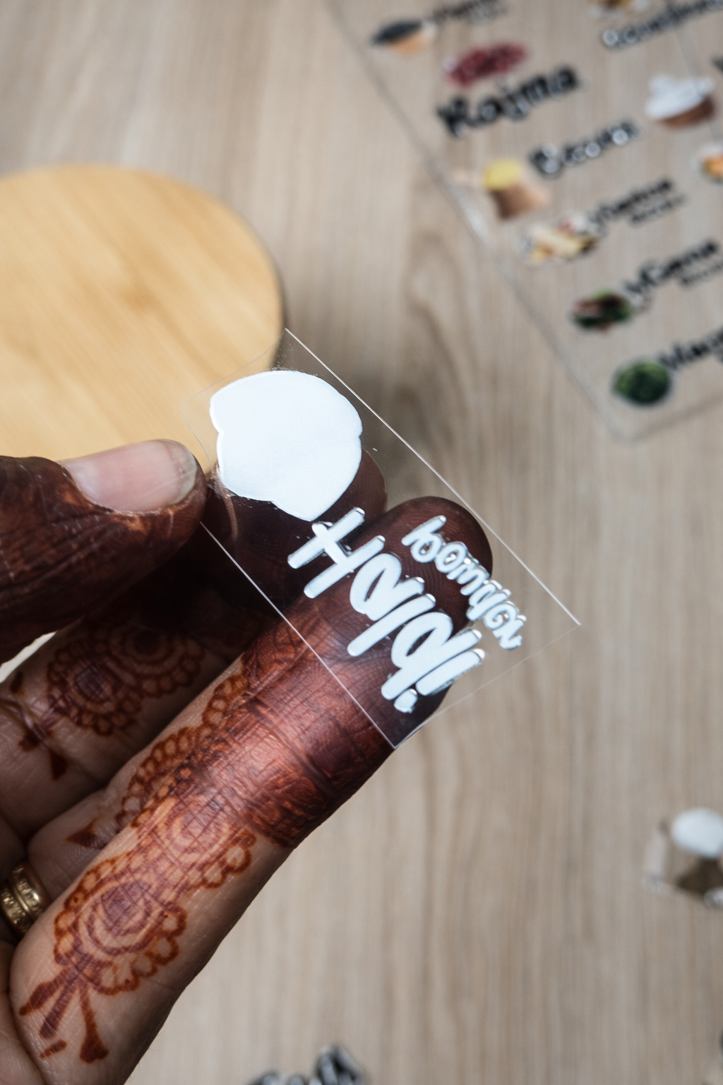 Waterproof Kitchen Spice Jar Label Stickers – Set of 60 Durable Labels