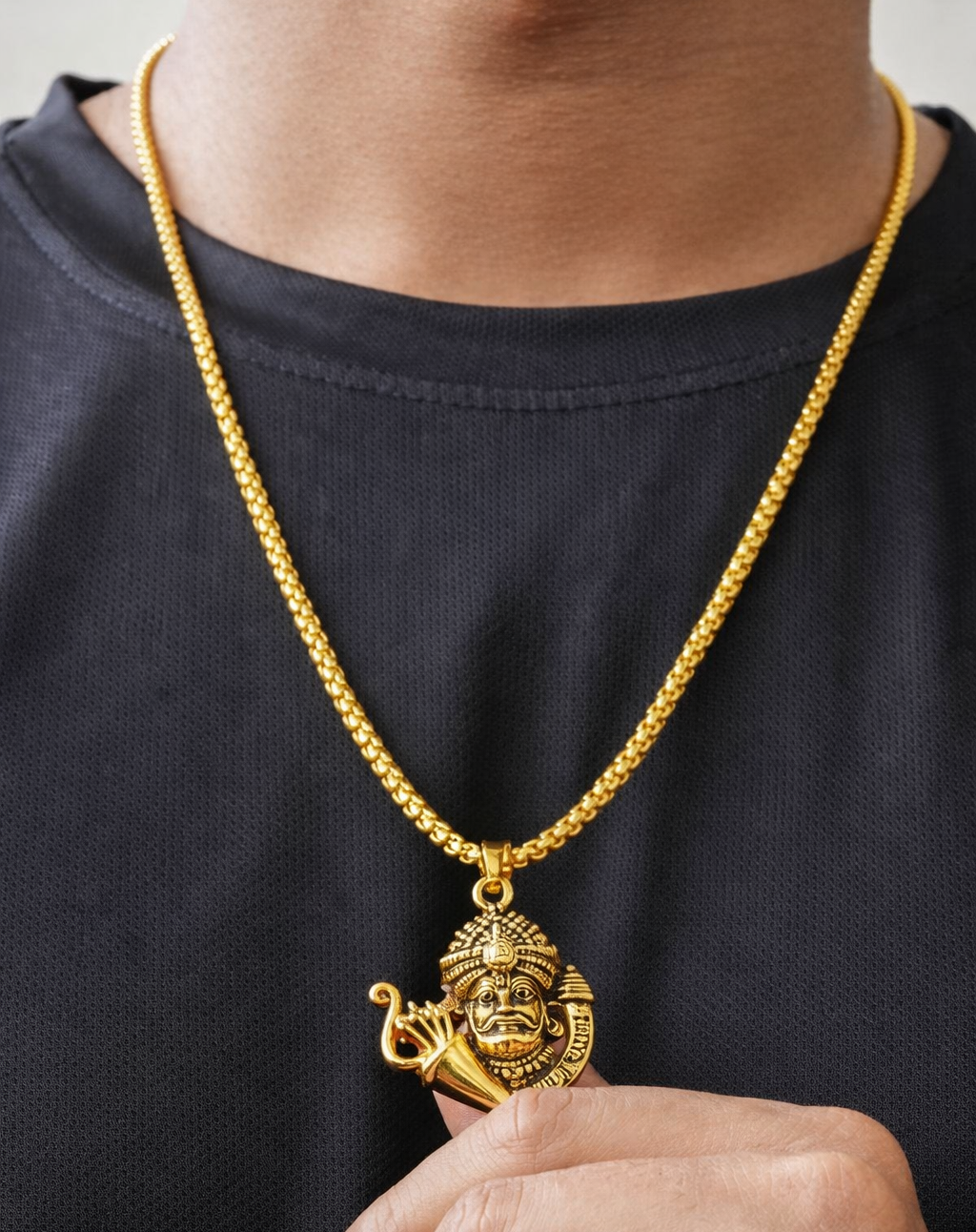 Khatu Shyamji Pendant with Chain
