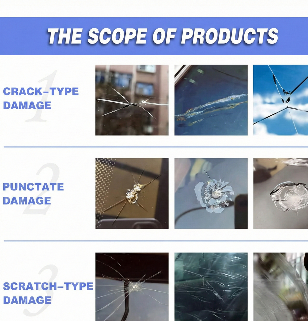 Glass Repair Kit Pack of 2