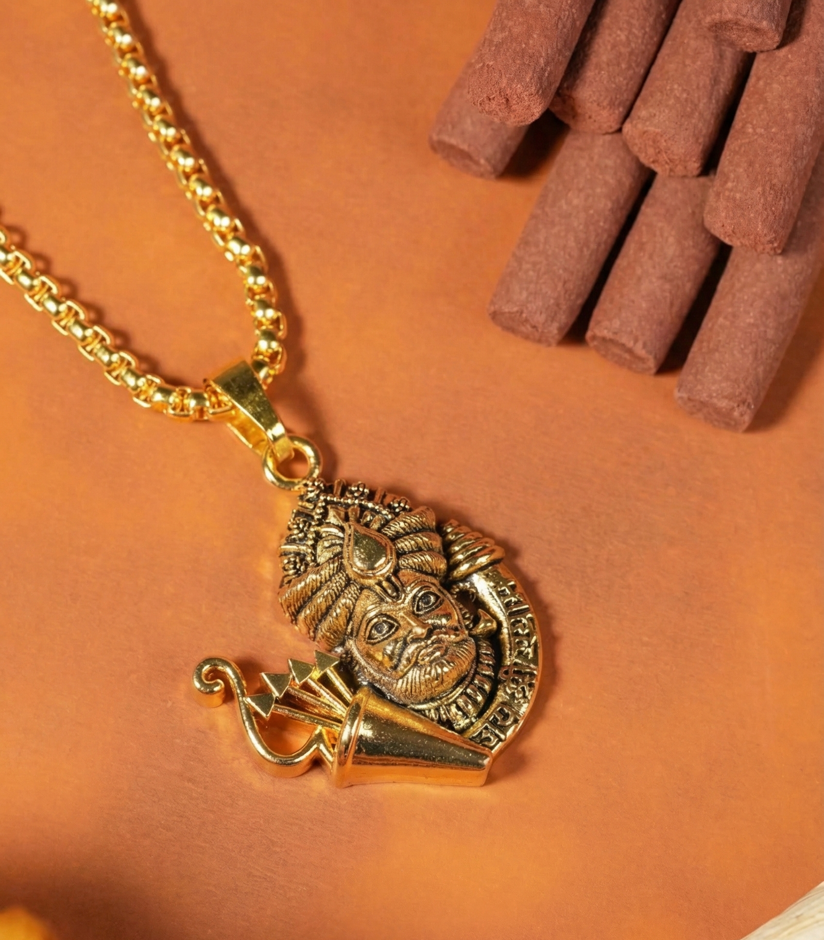 Khatu Shyamji Pendant with Chain