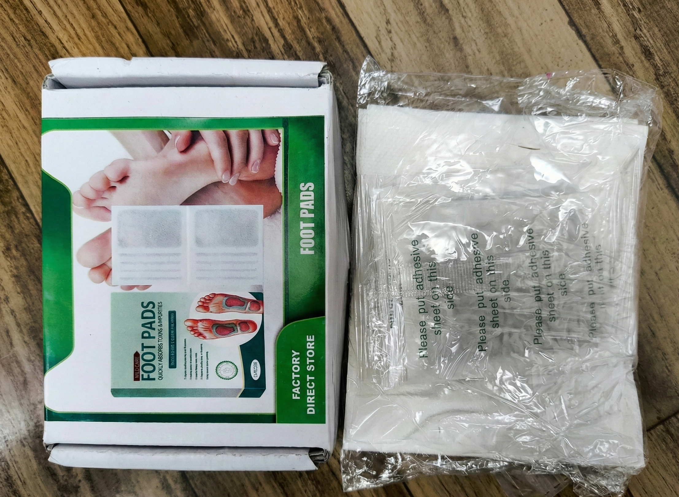 Natural Herbal Foot Pads (Pack of 1) 10 Patches