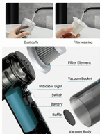 Portable Air Duster Wireless Vacuum Cleaner