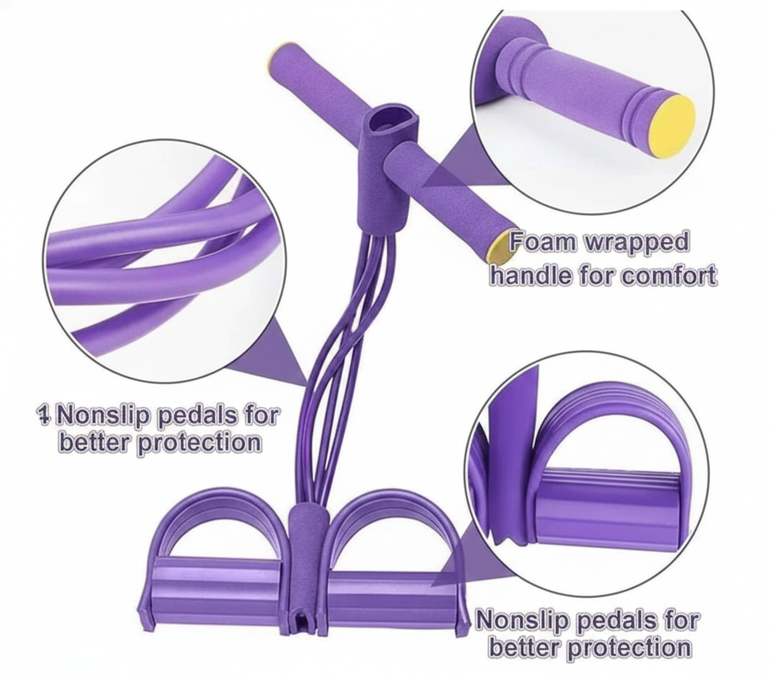 Yoga Pedal Puller Resistance Band Fitness Equipment