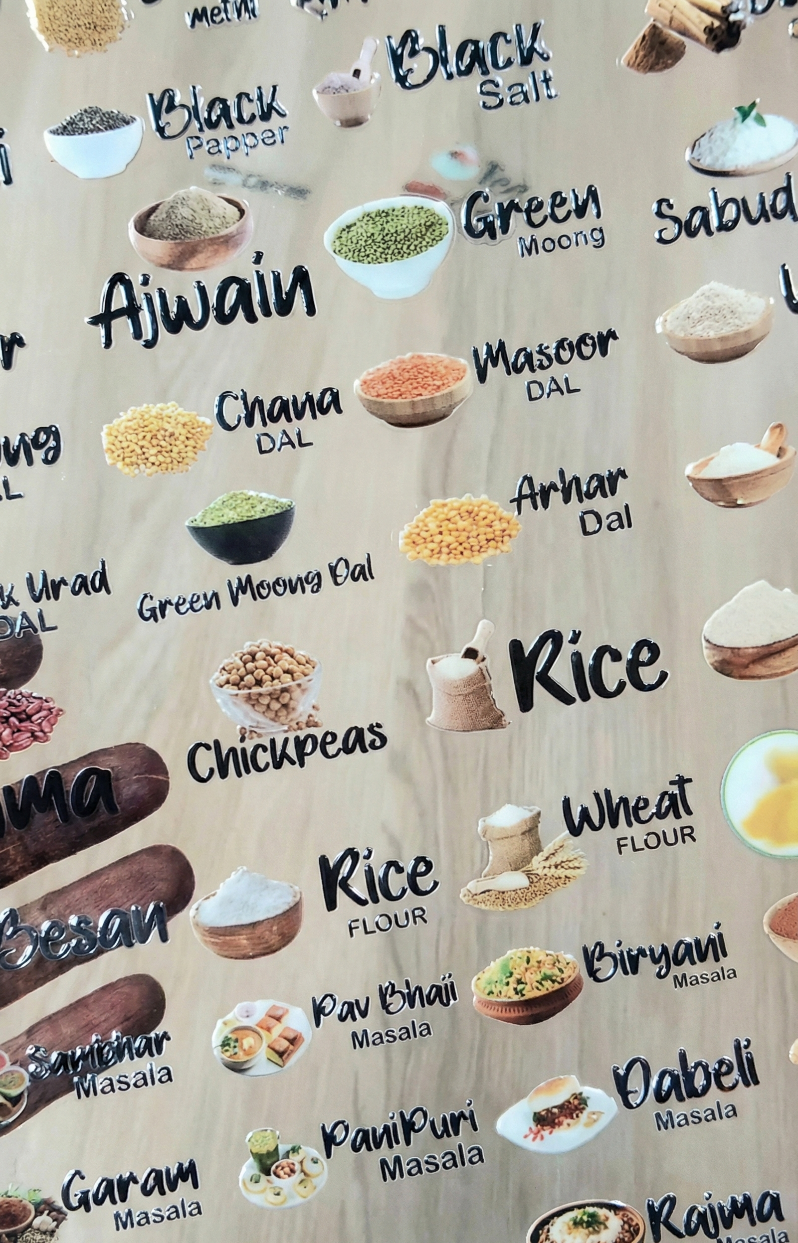 Waterproof Kitchen Spice Jar Label Stickers – Set of 60 Durable Labels