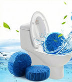 Toilet Cleaning Tablet - Toilet Deodoriser Bathroom Cleaner Tablet Pack of 1 (10pc)
